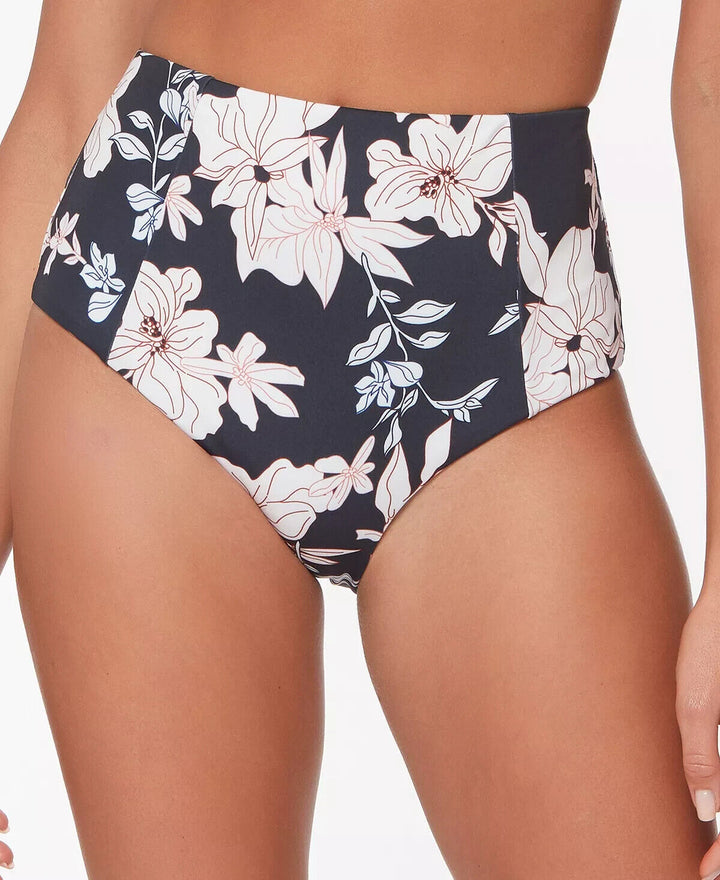 SANCTUARY Night in the Jungle High-Rise Bikini Bottoms $53 Size S # U10 342 NEW