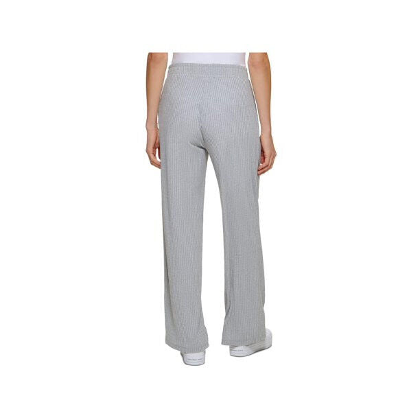 Calvin Klein Rib Knit Wide Leg Pants