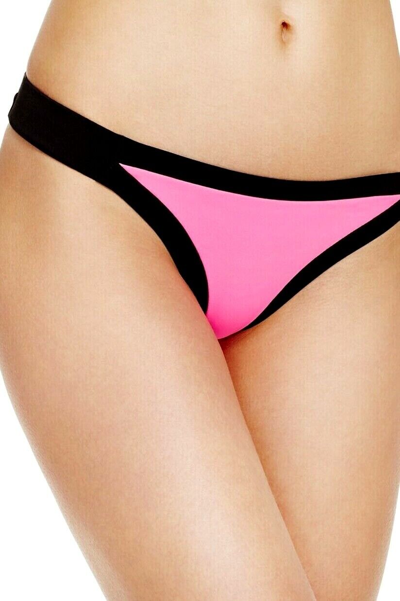 Sole East Sobe Color Block Hipster Bikini Bottom MSRP $48 Size L # 30D 180 NEW