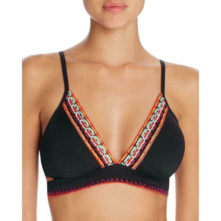 Isabella Rose Bali Hai Split Back Bikini Top MSRP $90 Size M # 30D 61 NEW