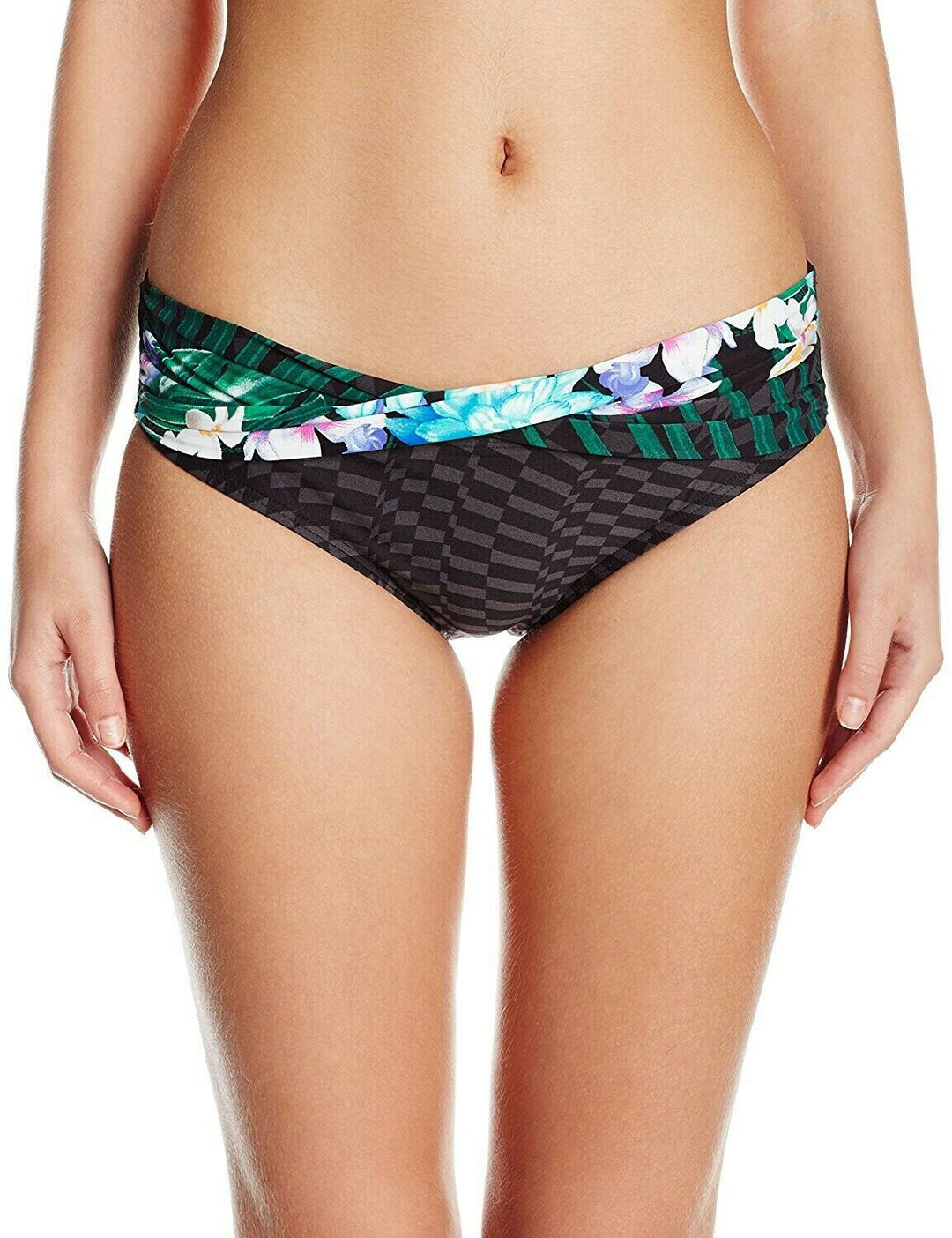 Coco Reef Tropical Escape Banded Hipster Bikini Bottoms