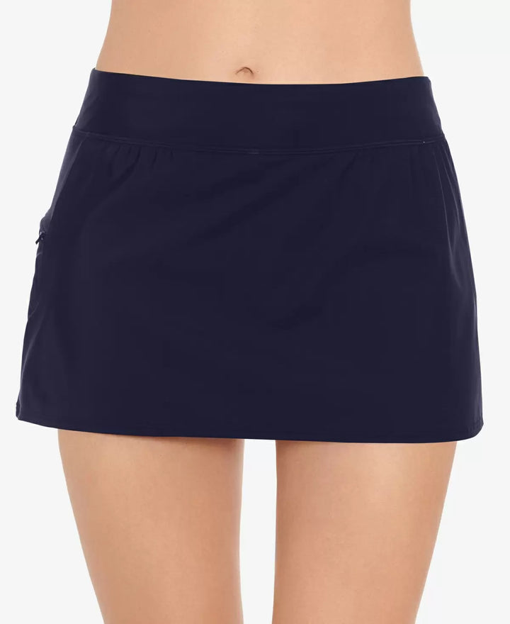 Swim Solutions Tummy-Control Swim Skort