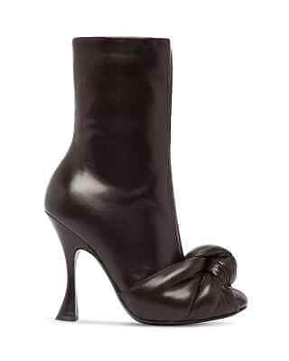 Giambattista Valli Knotted High Heel Booties MSRP $1260 Size 40 # M1 192 NEW