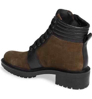Botkier Women's Moto Leather Lace Up Booties