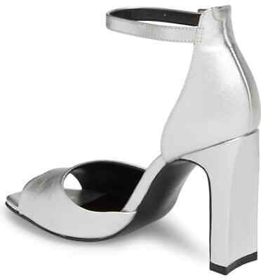 Marc Fisher Harlin Leather High Heel Ankle Strap Sandals