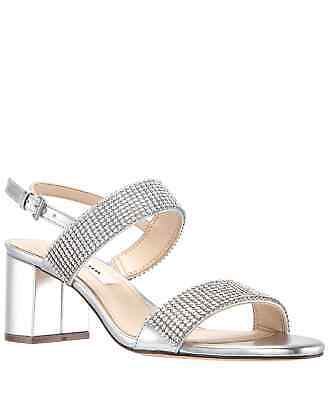 Nina Naomi Block Heel Sandals MSRP $79 Size 5 # M1 127 NEW