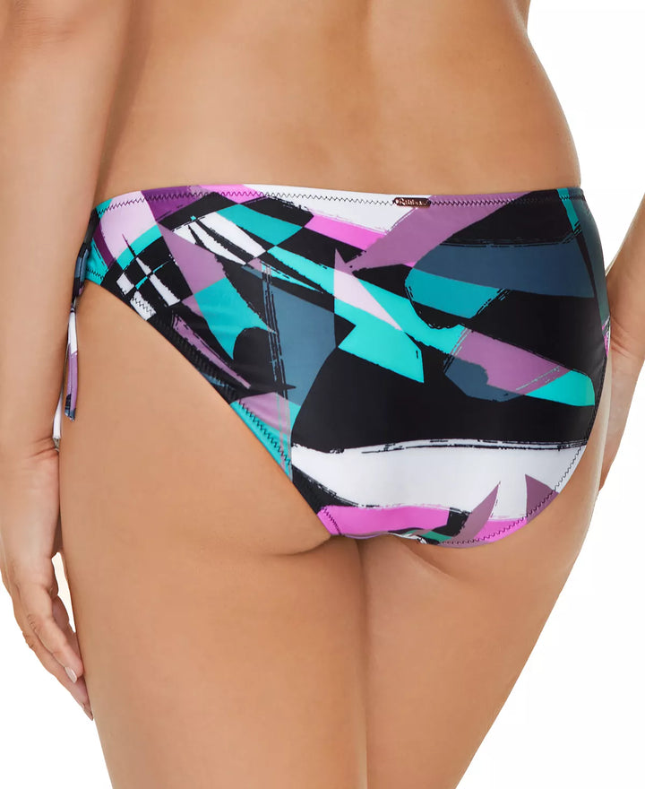 Raisins Juniors' Printed Sweet Side Lace-Up Bikini Bottoms