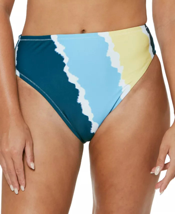 Jessica Simpson Smooth Sailing High-Waisted Bikini Bottom