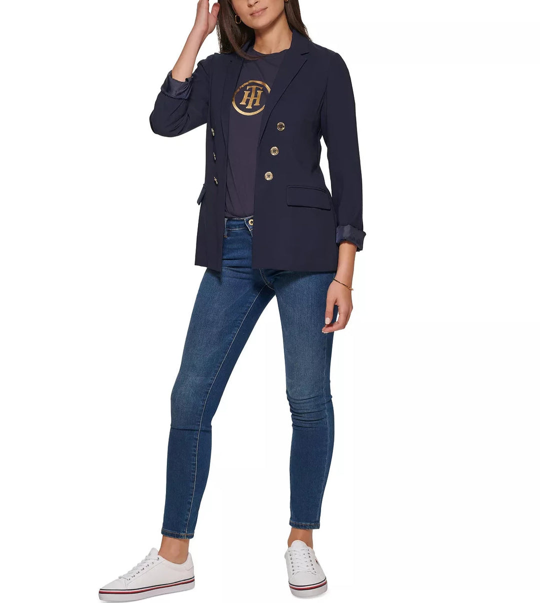 Tommy Hilfiger Women's Open-Front Jacket