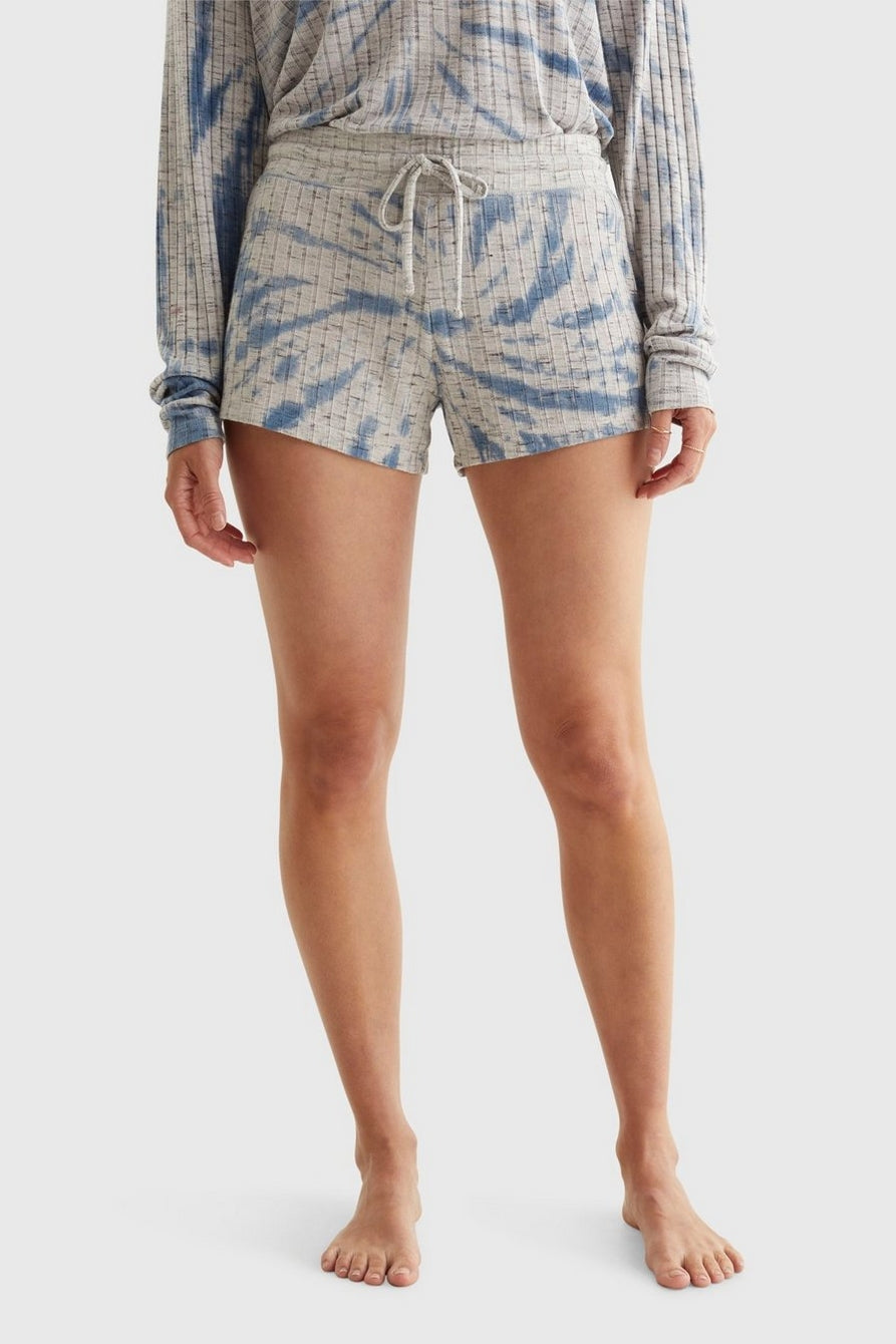 LUCKY BRAND Hacci Rib Drawstring Shorts