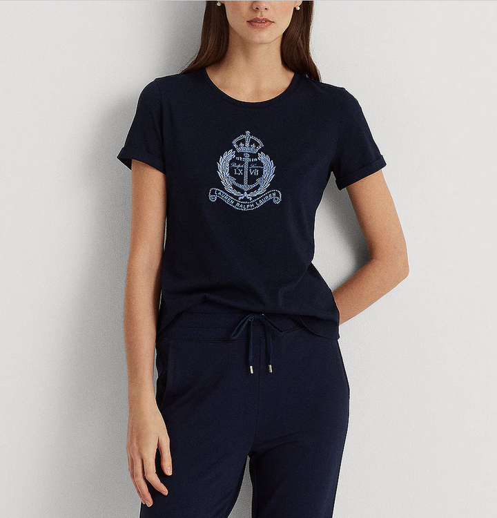 Lauren Ralph Lauren Graphic Cotton-Blend Tee