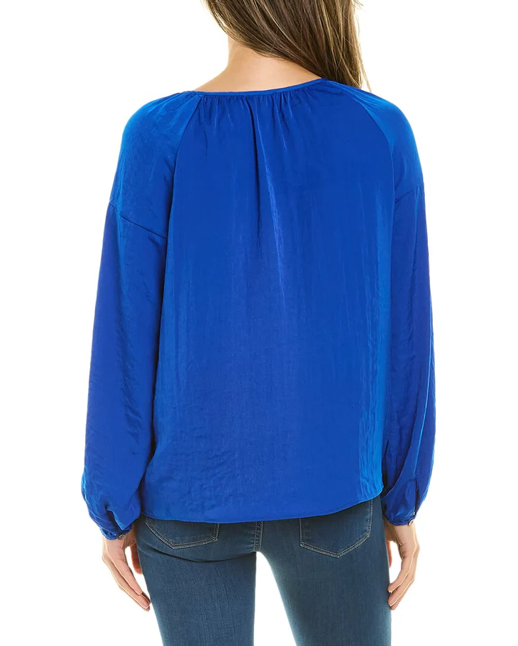 Vince Camuto Hammered Satin Blouse