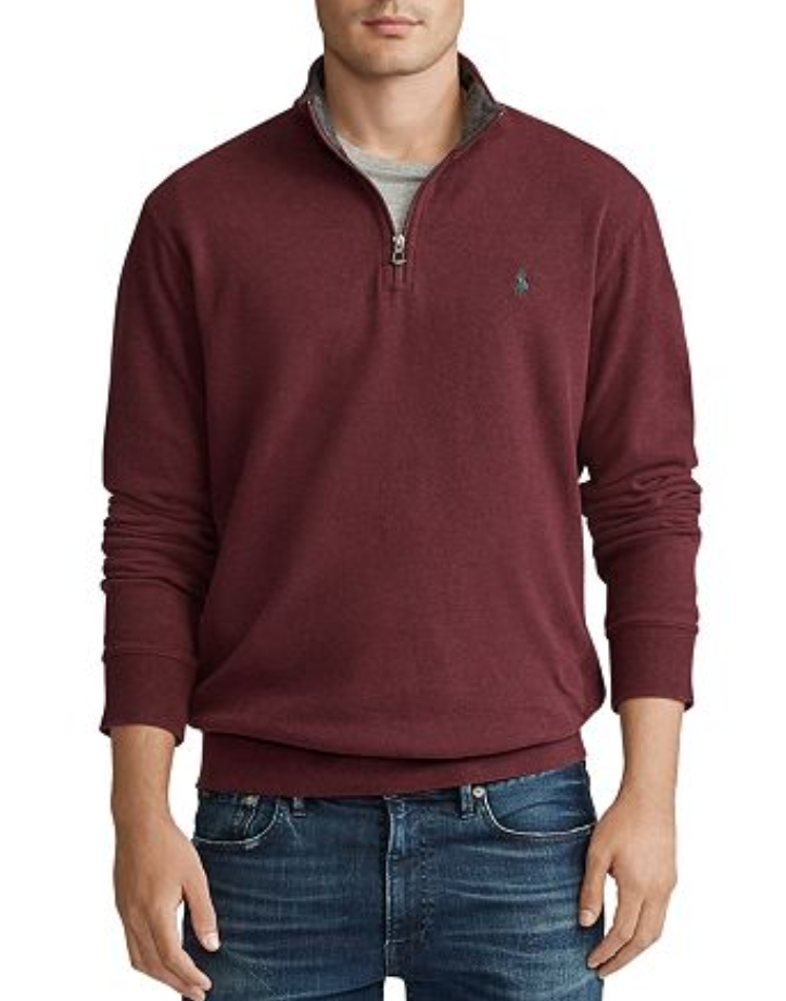 Polo Ralph Lauren Jersey Quarter-Zip Pullover
