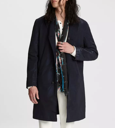 John Varvatos Collection Reversible Trench Coat