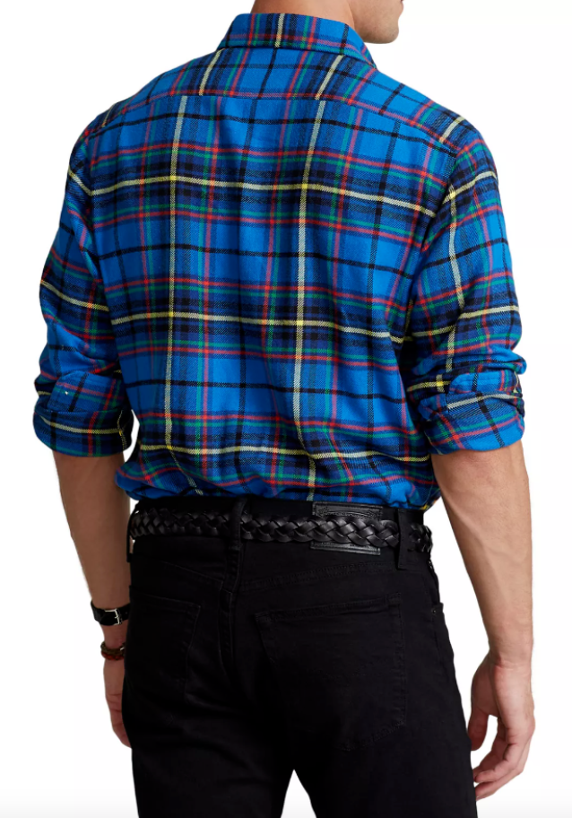Polo Ralph Lauren Classic-Fit Plaid Cotton Twill Shirt