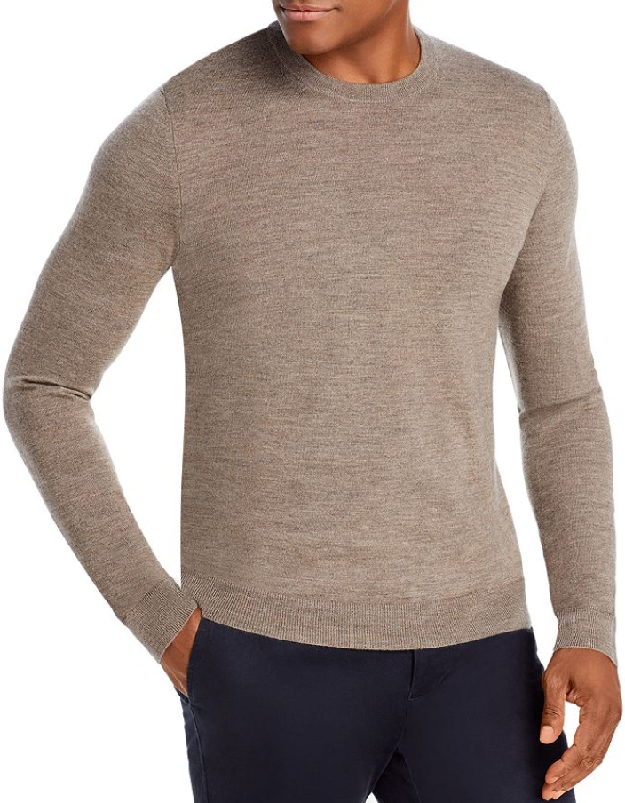 The Men Store Merino Wool Crewneck Sweater