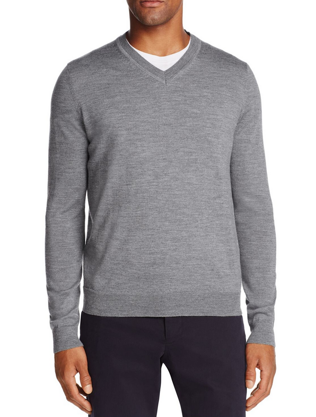 The Men Store V-Neck Merino Sweater