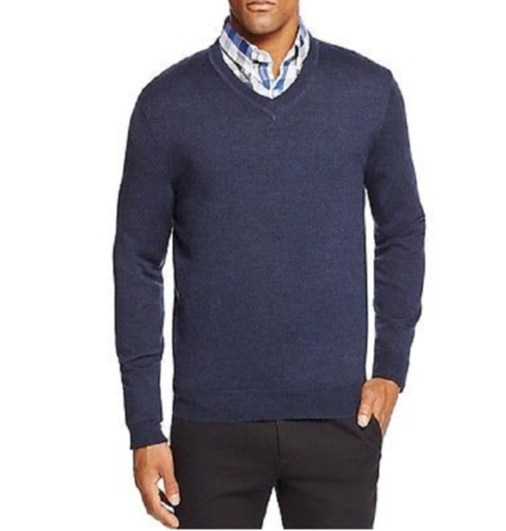 The Men Store V-Neck Merino Sweater