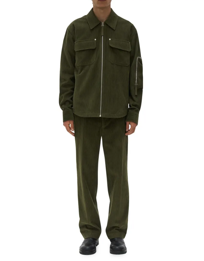 Helmut Lang Corduroy Shirt Jacket