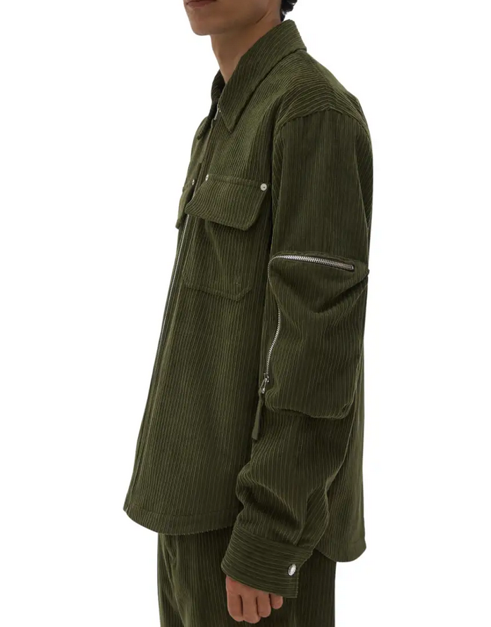 Helmut Lang Corduroy Shirt Jacket