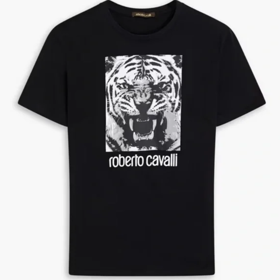Roberto Cavalli Tiger Graphic Tee