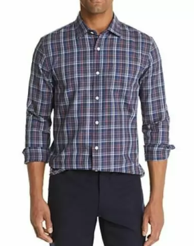 The Men Store Plaid Classic Shirt