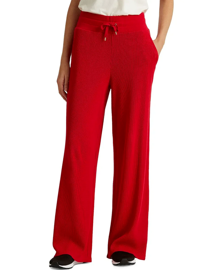 Lauren Ralph Lauren Thermal Waffle-Knit Sweatpants