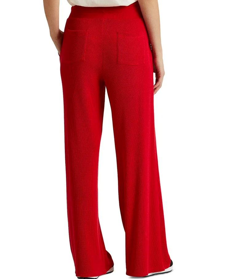 Lauren Ralph Lauren Thermal Waffle-Knit Sweatpants