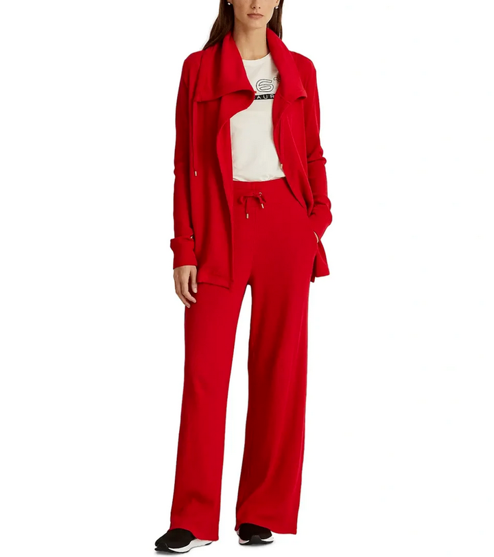 Lauren Ralph Lauren Thermal Waffle-Knit Sweatpants