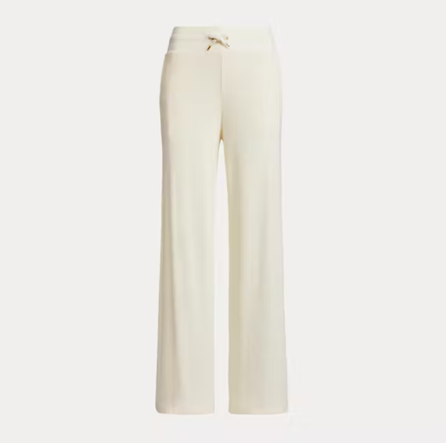 Lauren Ralph Lauren Thermal Waffle-Knit Sweatpants