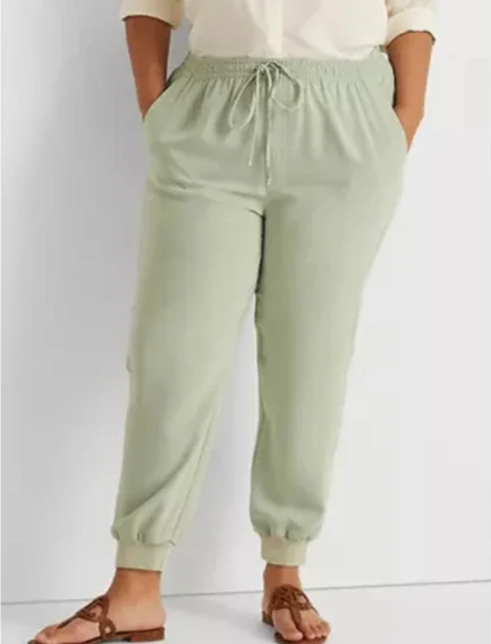 Lauren Ralph Lauren Plus SIze Relaxed Pants