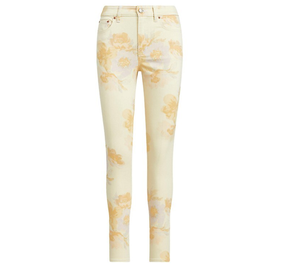 Lauren Ralph Lauren High-Rise Slim Ankle Jeans