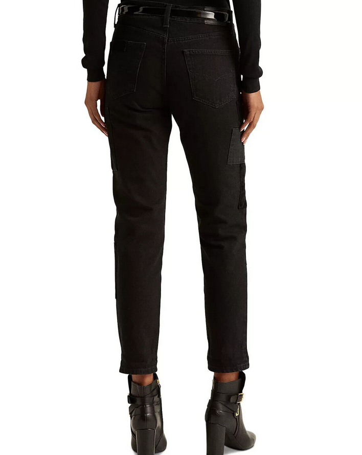 Ralph Lauren Patchwork Relaxed Tapered Jean