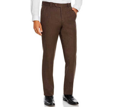 The Men's Store Wool Blend Tailored Fit Pants