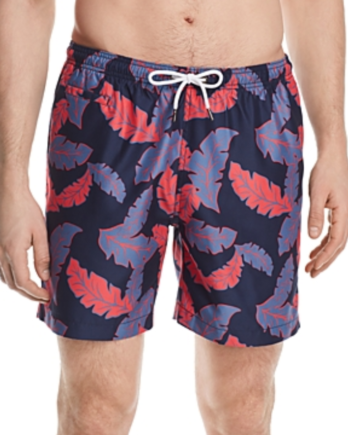 The Men Store Coconut Leaves Swim Trunks