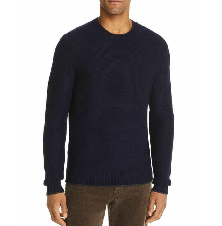 The Men's Store Tipped Crewneck Sweater