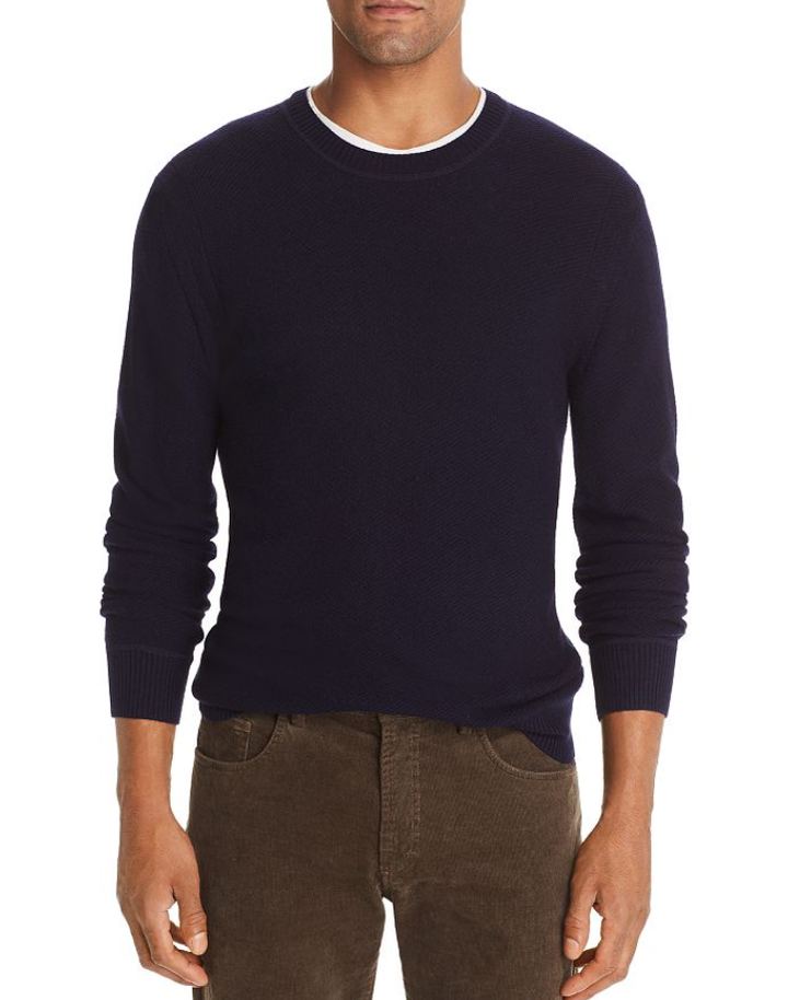 The Men's Store Textured Sweater