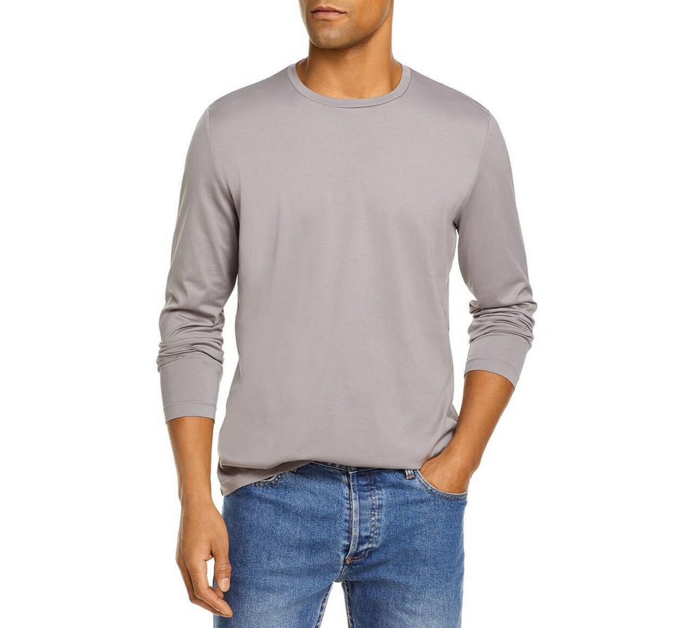 The Men's Store Cotton Long Sleeve Tee