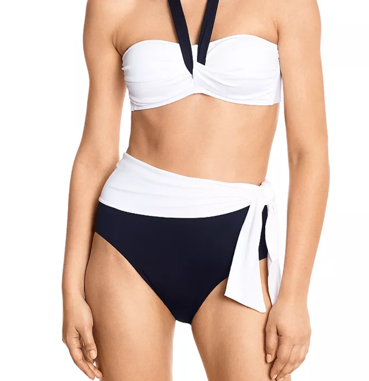 Lauren Ralph Lauren Bel Air High-Waist Sash Bikini Bottom