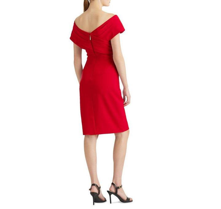 Lauren Ralph Lauren Crepe Cocktail Dress