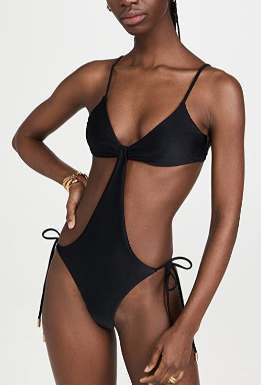 Cult Gaia Teo Cutout One Piece Swimsuit