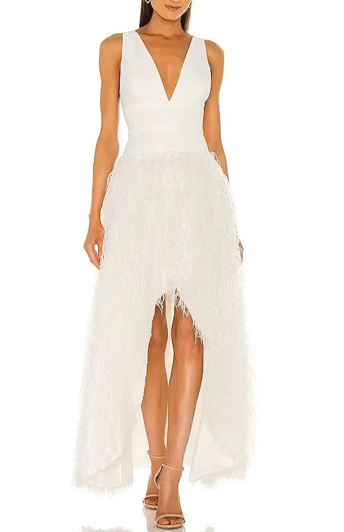 BCBGMAXAZRIA High/Low Gown