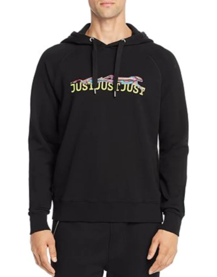 Just Cavalli Graphic Hooded Sweatshirt